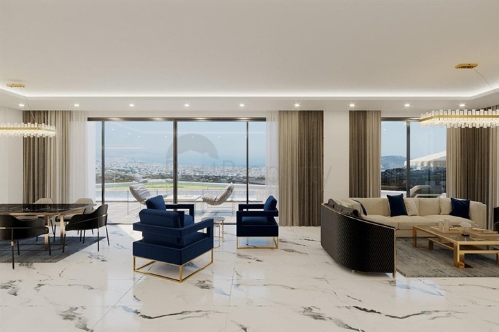 Villas with stunning views of the whole of Alanya