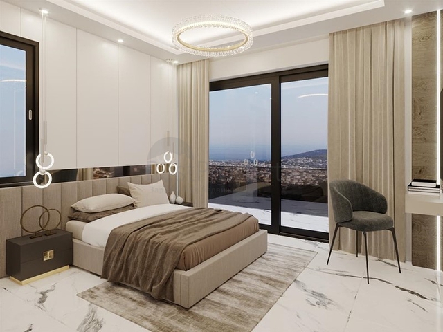 Villas with stunning views of the whole of Alanya