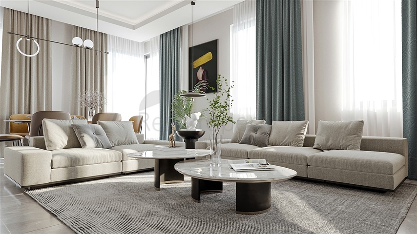 A new complex under construction in the Cleopatra area