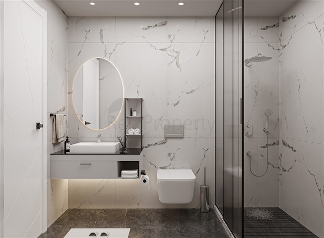 A new complex under construction in the Cleopatra area