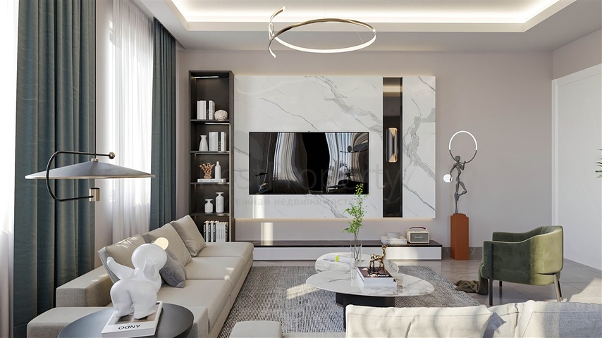 A new complex under construction in the Cleopatra area