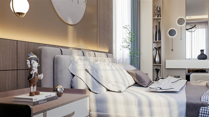 A new complex under construction in the Cleopatra area