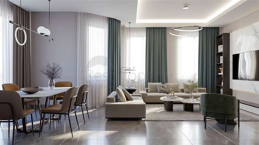 A new complex under construction in the Cleopatra area