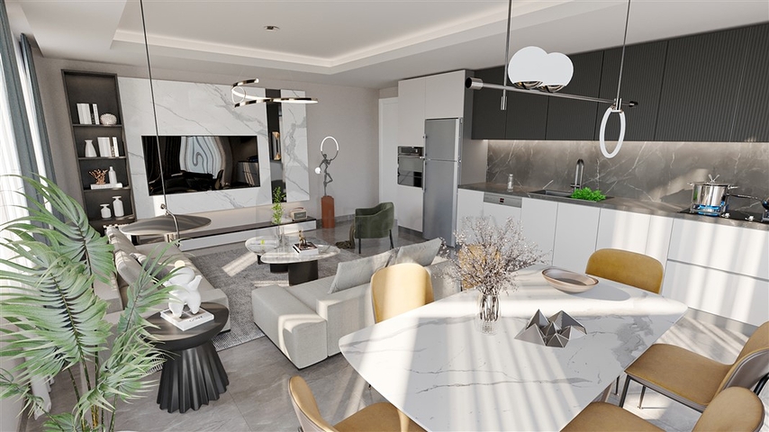 A new complex under construction in the Cleopatra area