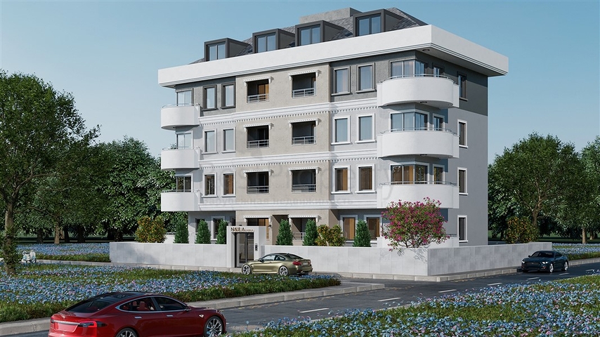 A new complex under construction in the Cleopatra area