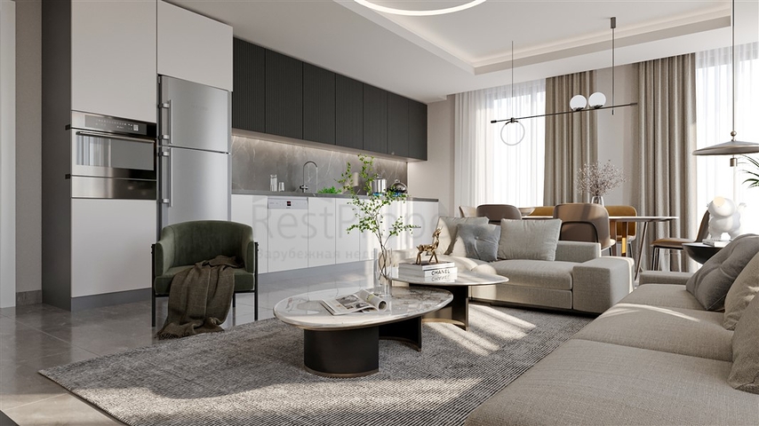 A new complex under construction in the Cleopatra area