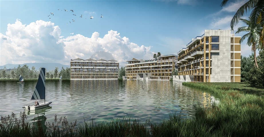 Luxury apartments in the heart of the Lagoon