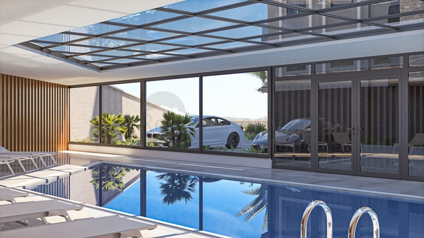 Apartments 1+1 and 2+1 under construction in Avsallar district