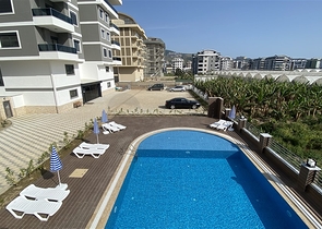 Furnished 2+1 apartment in Kargicak district