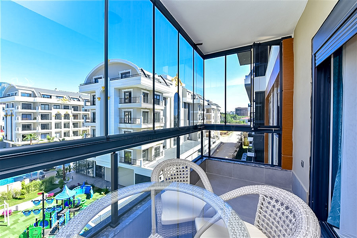 Furnished 1+1 apartment in Oba district