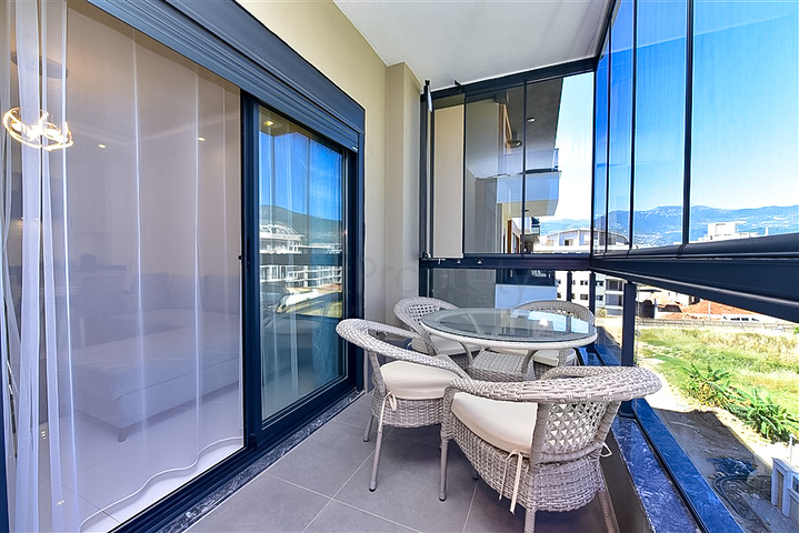 Furnished 1+1 apartment in Oba district