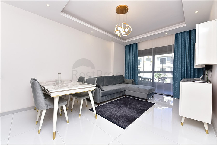 Furnished 1+1 apartment in Oba district