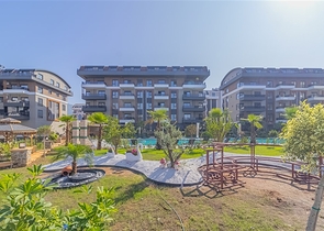 Furnished 1+1 apartment in Oba district