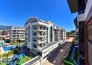 Furnished 1+1 apartment in Oba district