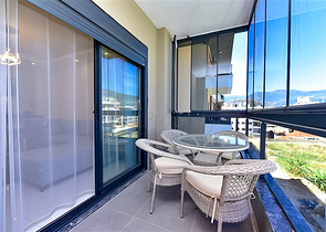 Furnished 1+1 apartment in Oba district