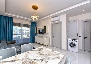 Furnished 1+1 apartment in Oba district