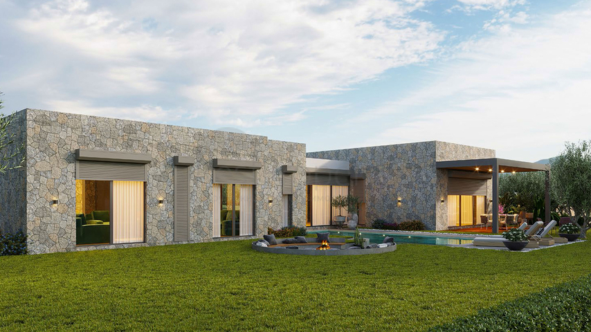 Luxury Villas and residences with sea views in Yalikavak