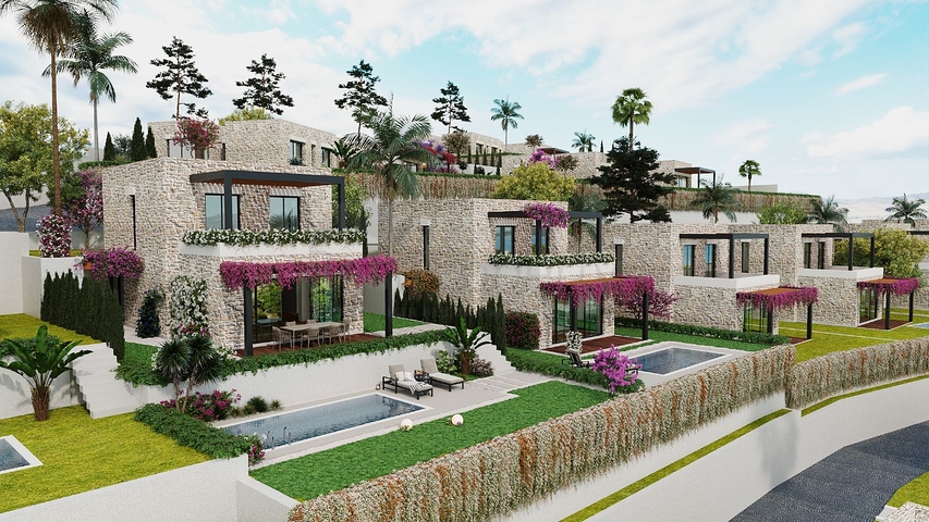 Luxury Villas and residences with sea views in Yalikavak