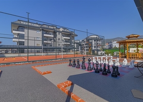 A 2+1 apartment in a large-scale complex in Oba district