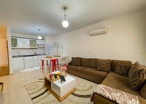 Spacious 1+1 apartment in a complex with all the infrastructure by the sea in Mahmutlar