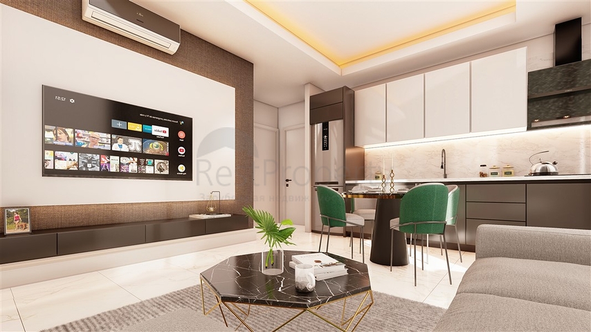 A new project in the Oba area with the possibility of obtaining a residence permit