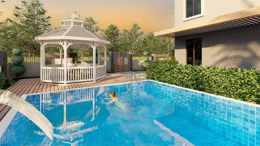 A new project in the Oba area with the possibility of obtaining a residence permit