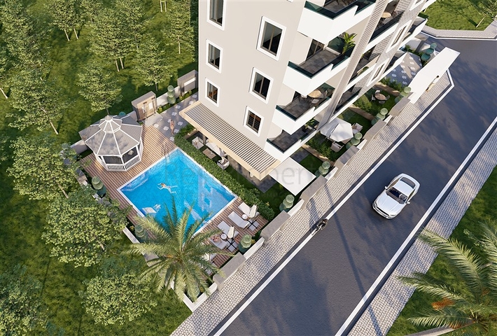 A new project in the Oba area with the possibility of obtaining a residence permit