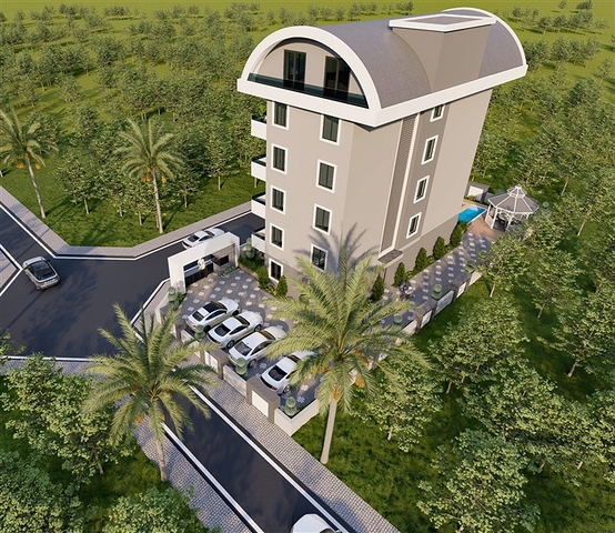 A new project in the Oba area with the possibility of obtaining a residence permit