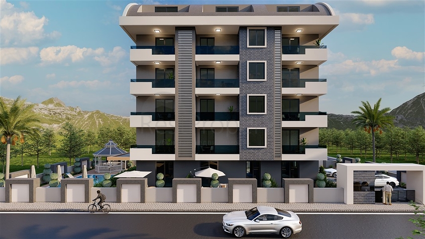 A new project in the Oba area with the possibility of obtaining a residence permit