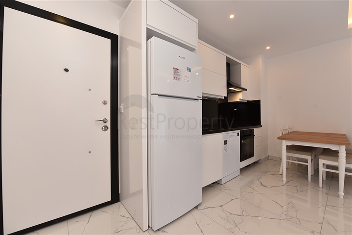 New 1+1 apartment in the center of Alanya