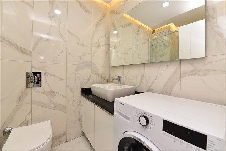 New 1+1 apartment in the center of Alanya