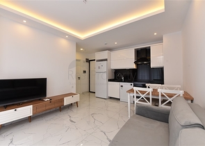 New 1+1 apartment in the center of Alanya