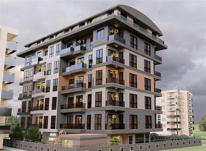 2+1 penthouse in the center of Alanya