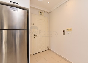 2+1 apartment on the first coastline in Demirtas district