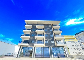 New 1+1 apartment in Kargicak, 400 m from the sea