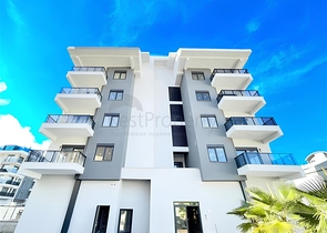 New 1+1 apartment in Kargicak, 400 m from the sea