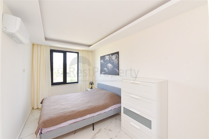 1+1 apartment with furniture and appliances, in the Mahmutlar area