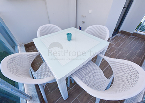 1+1 apartment with furniture and appliances, in the Mahmutlar area