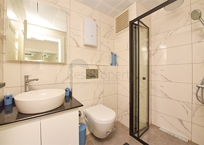 1+1 apartment with furniture and appliances, in the Mahmutlar area