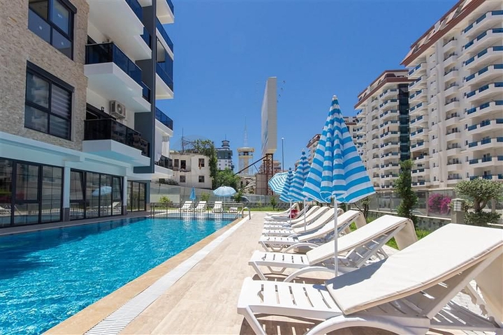 2+1 penthouse in the very center of Mahmutlar