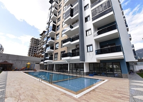 2+1 penthouse in the very center of Mahmutlar