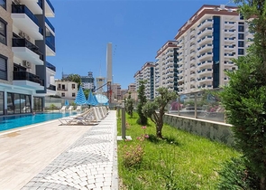 2+1 penthouse in the very center of Mahmutlar