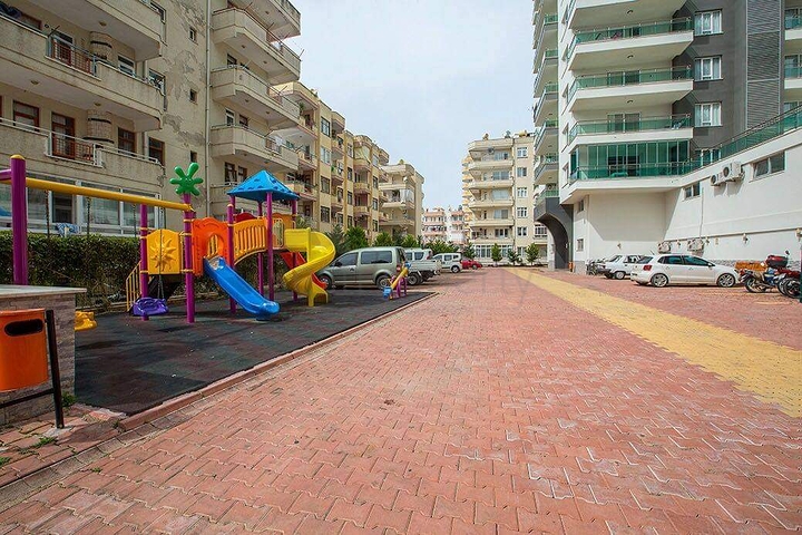 Furnished 2+1 apartment in Mahmutlar district