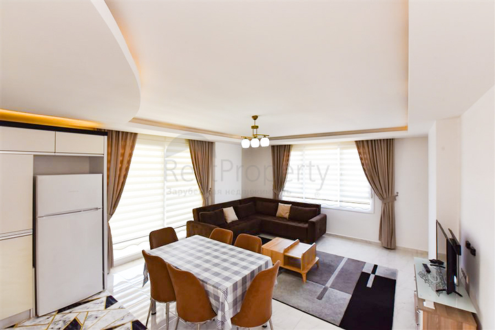 Furnished 2+1 apartment in Mahmutlar district