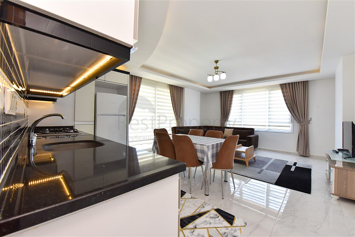 Furnished 2+1 apartment in Mahmutlar district