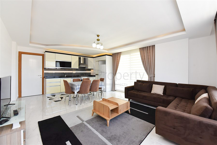 Furnished 2+1 apartment in Mahmutlar district