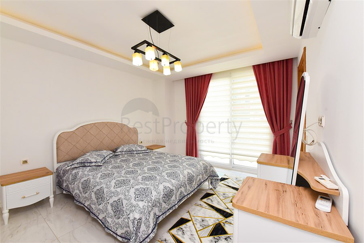 Furnished 2+1 apartment in Mahmutlar district