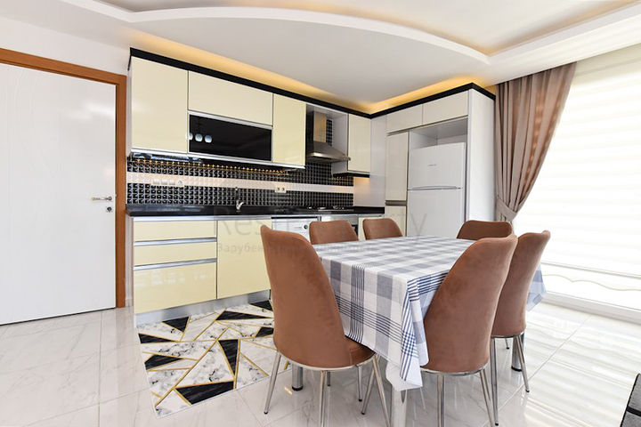 Furnished 2+1 apartment in Mahmutlar district