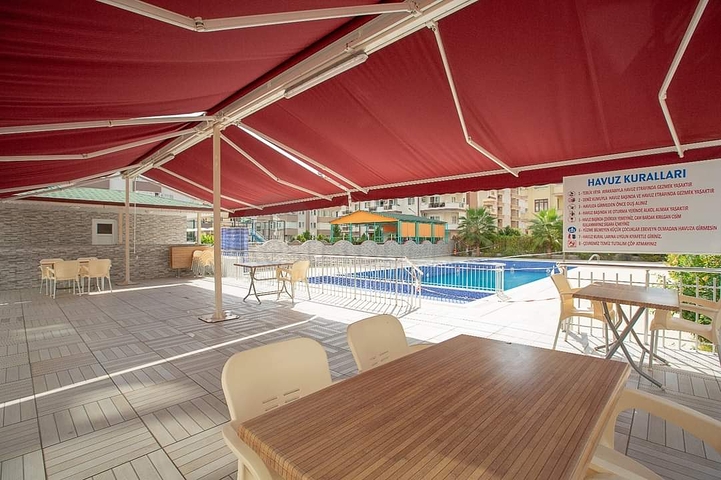 Furnished 2+1 apartment in Mahmutlar district