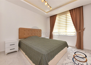 Furnished 2+1 apartment in Mahmutlar district
